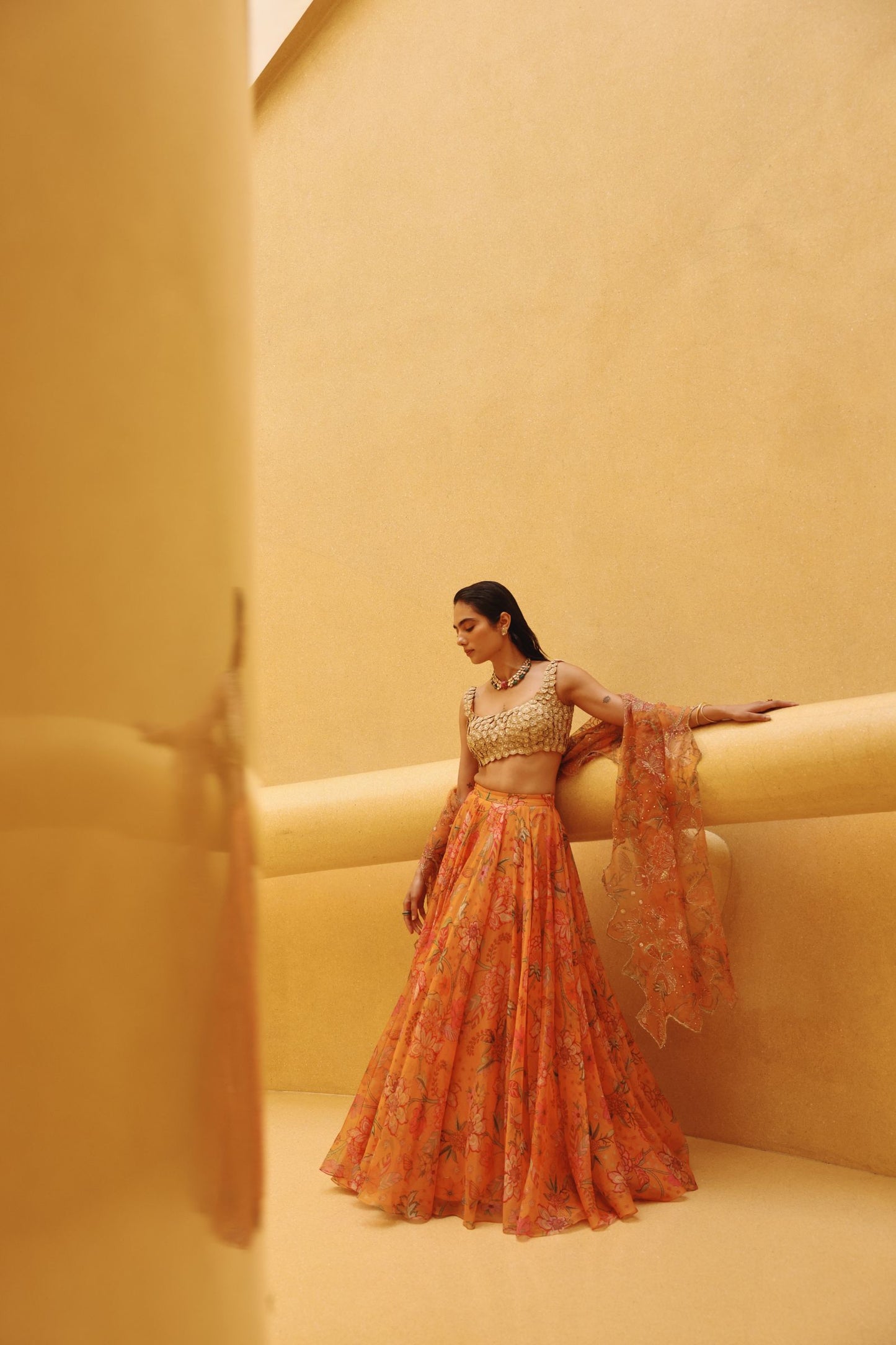 Meera lehenga set