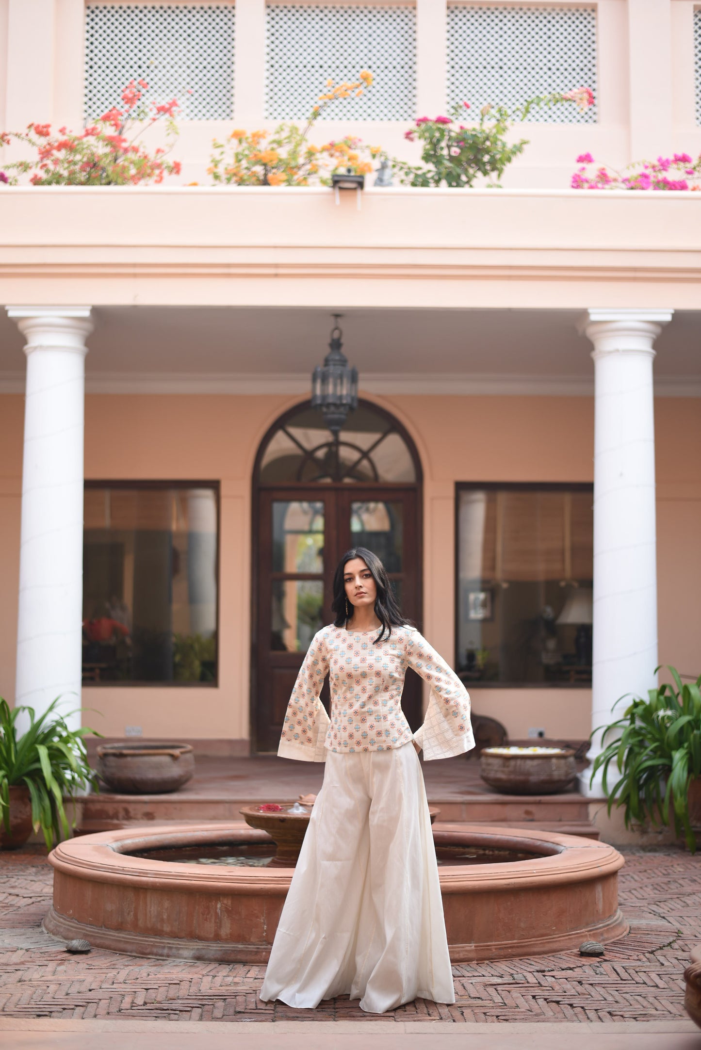 Suf ivory kalidaar set