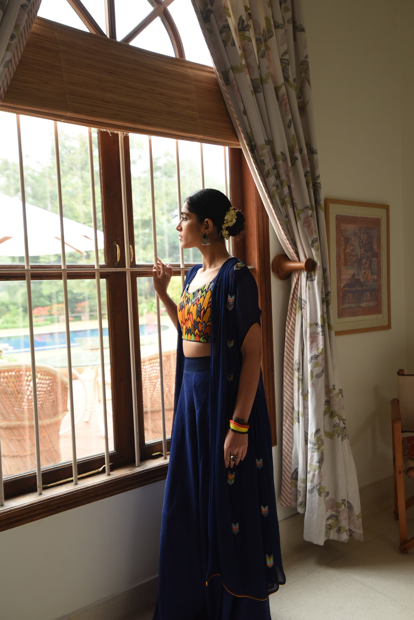 Suf blue dress