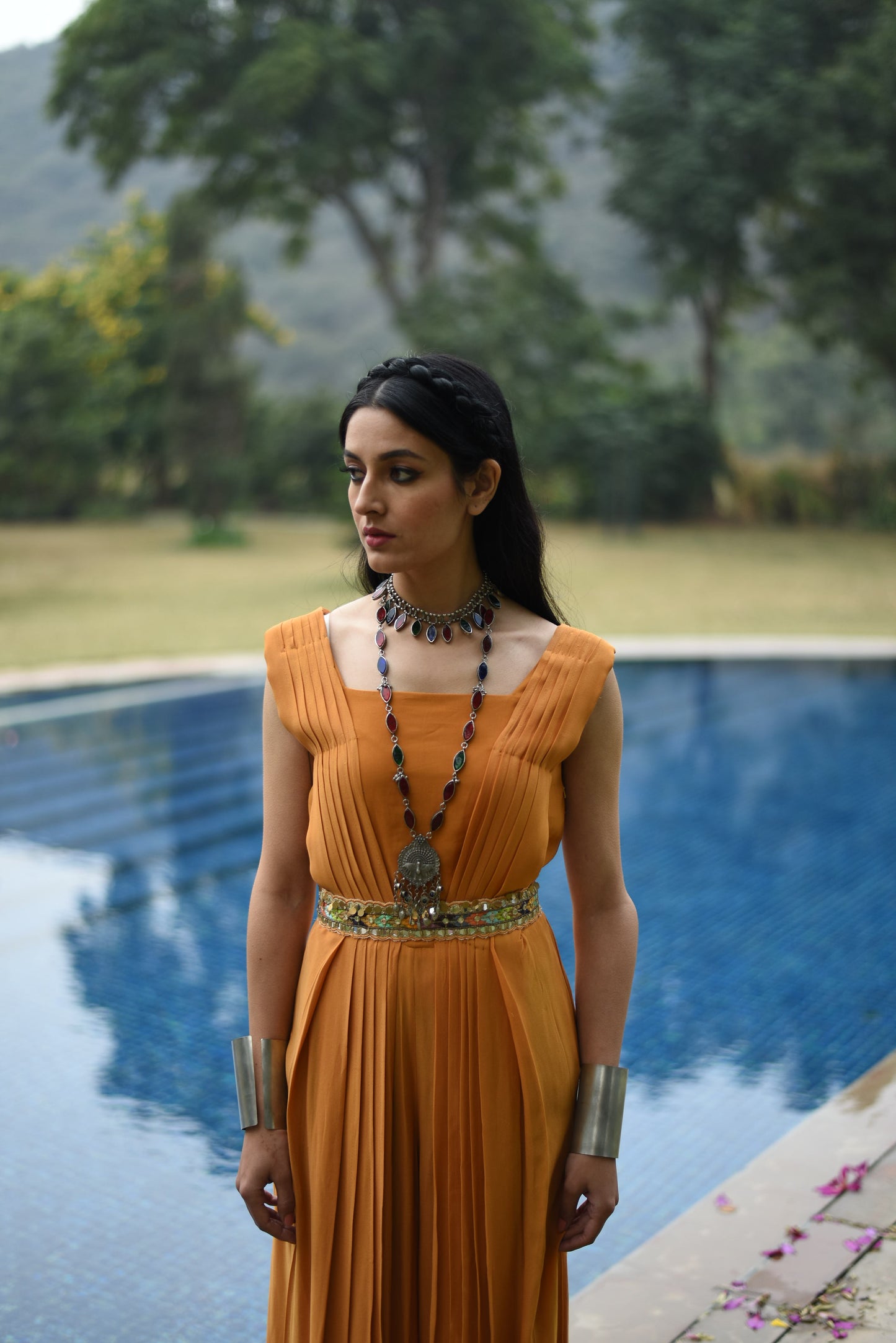 Suf mustard jumpsuit