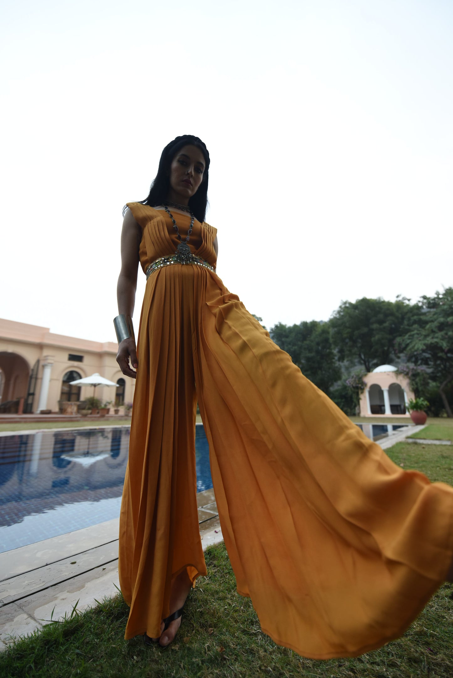 Suf mustard jumpsuit