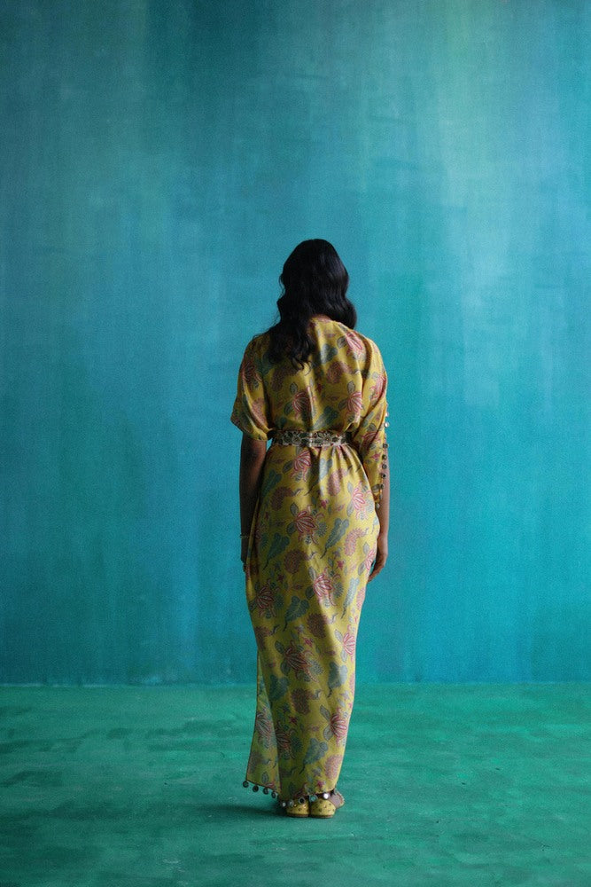 Yellow Gulbahar dress