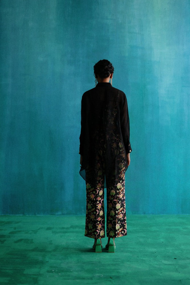 Black bageecha co-ord set