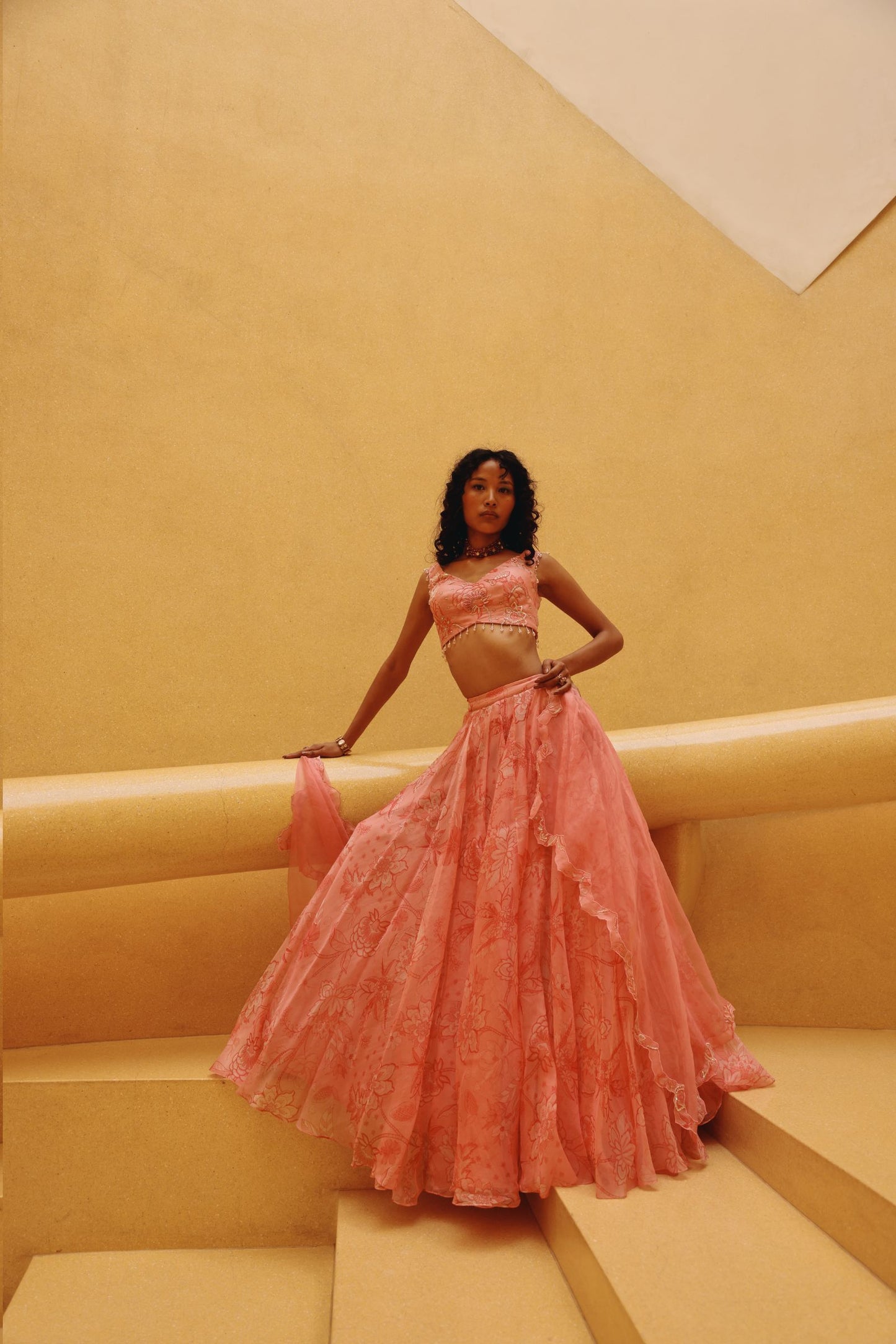 Safa lehenga set