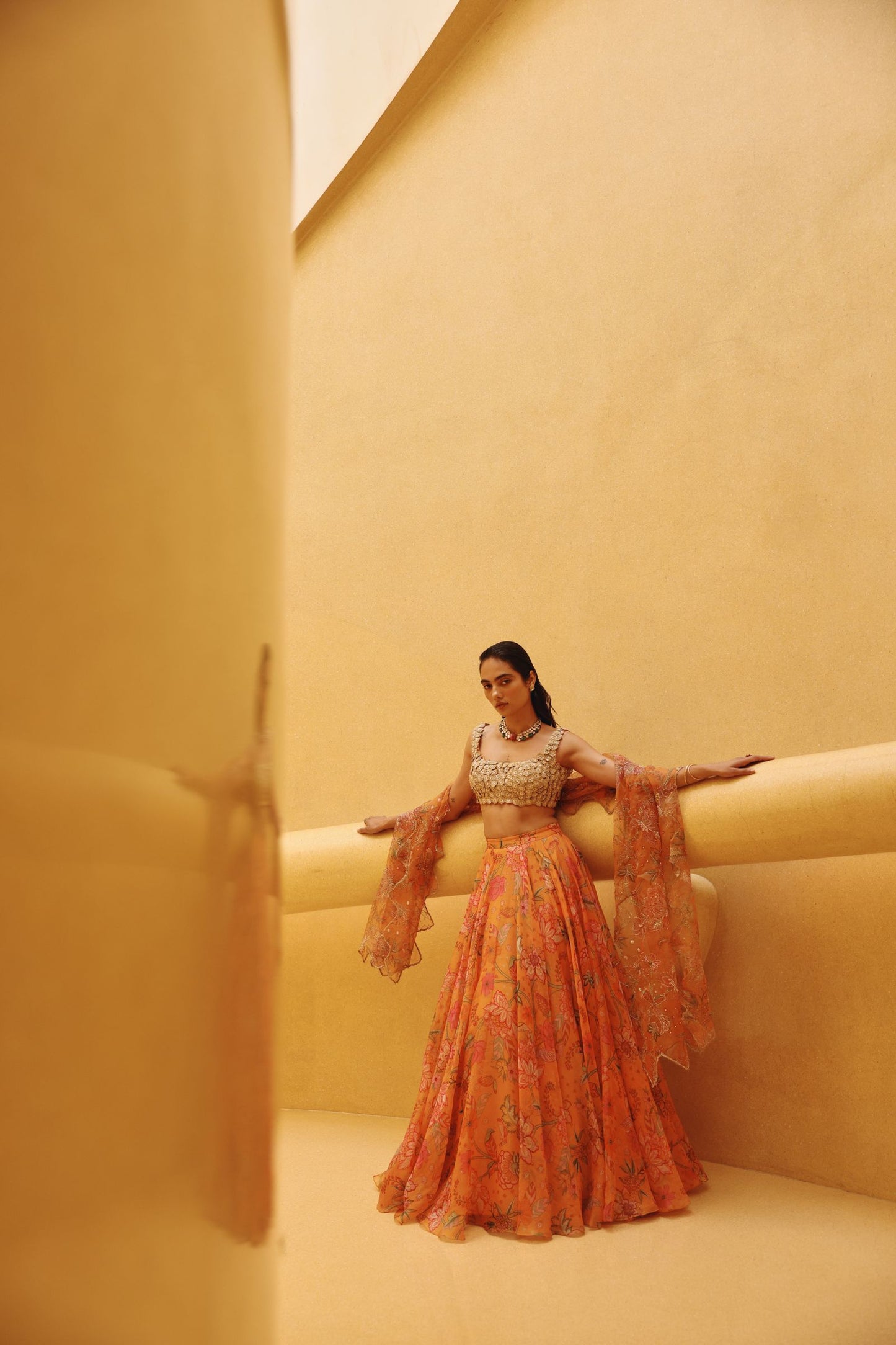 Meera lehenga set