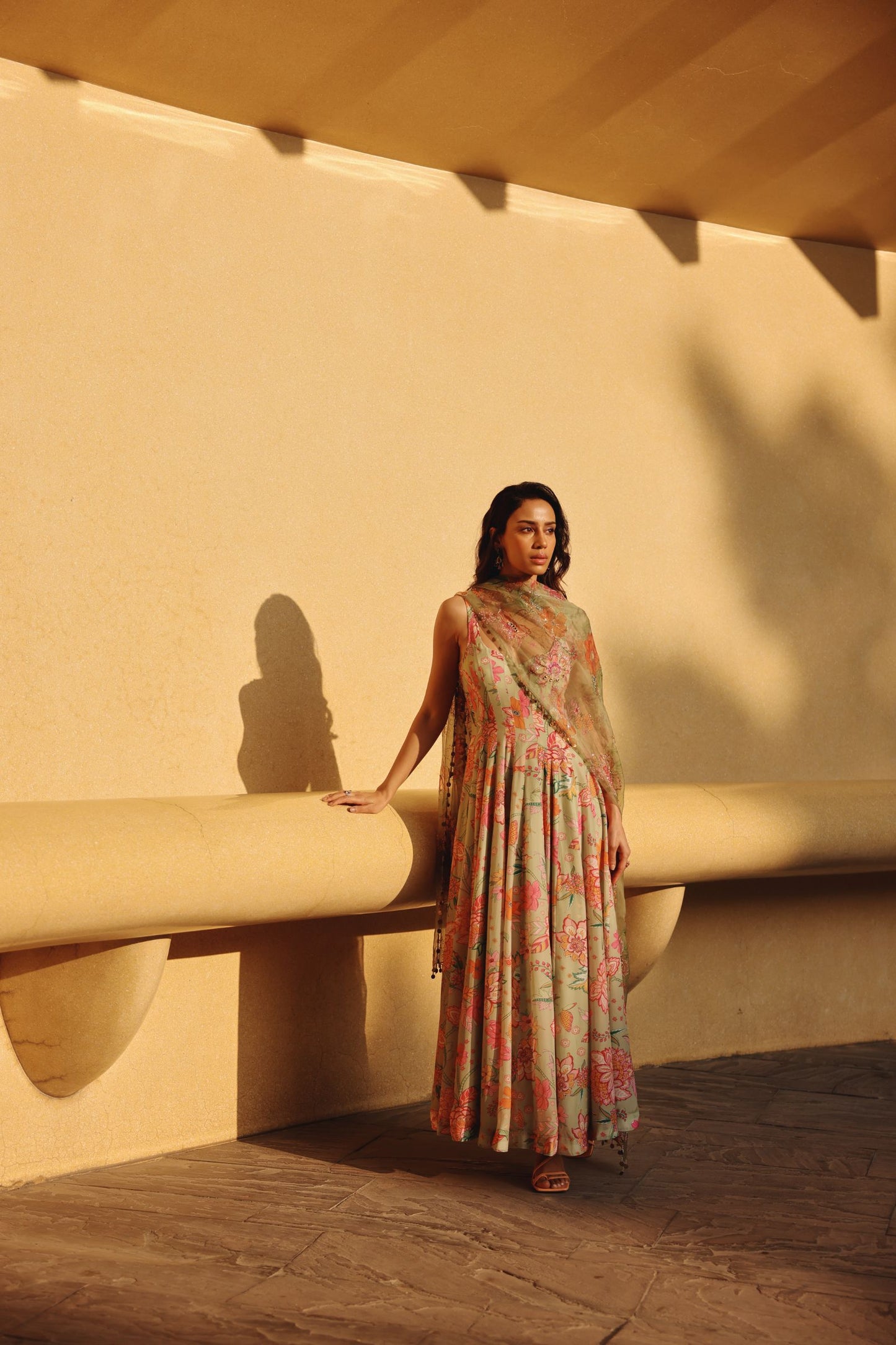 Nisa Anarkali set
