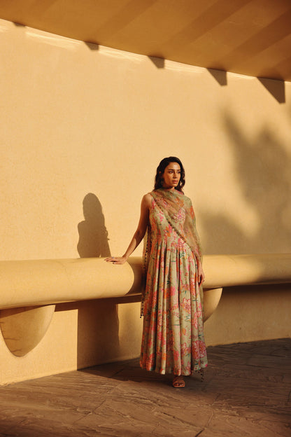 Nisa Anarkali set