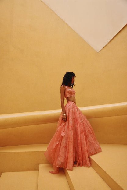 Safa lehenga set