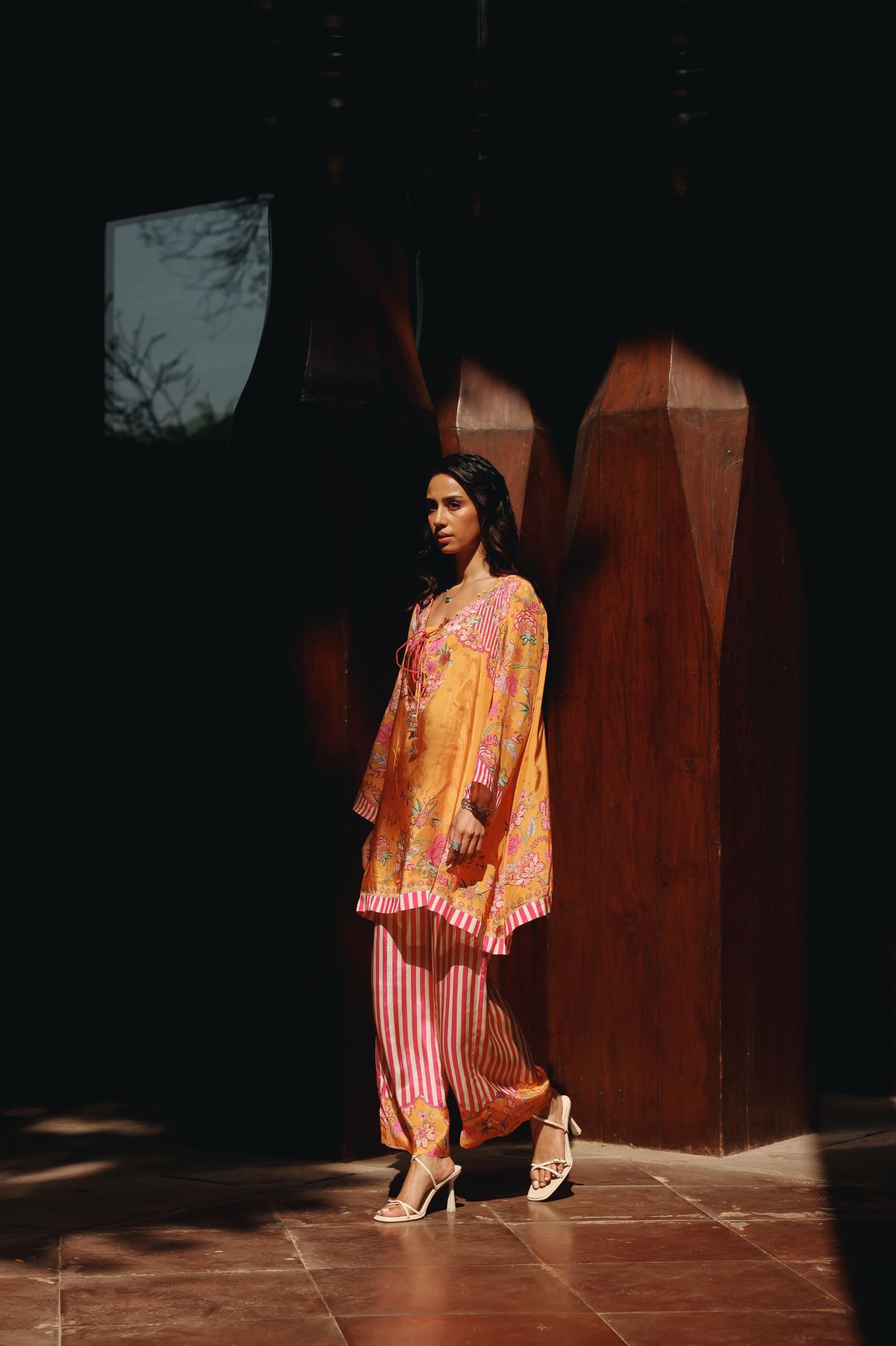 Alma kurta with dupatta set