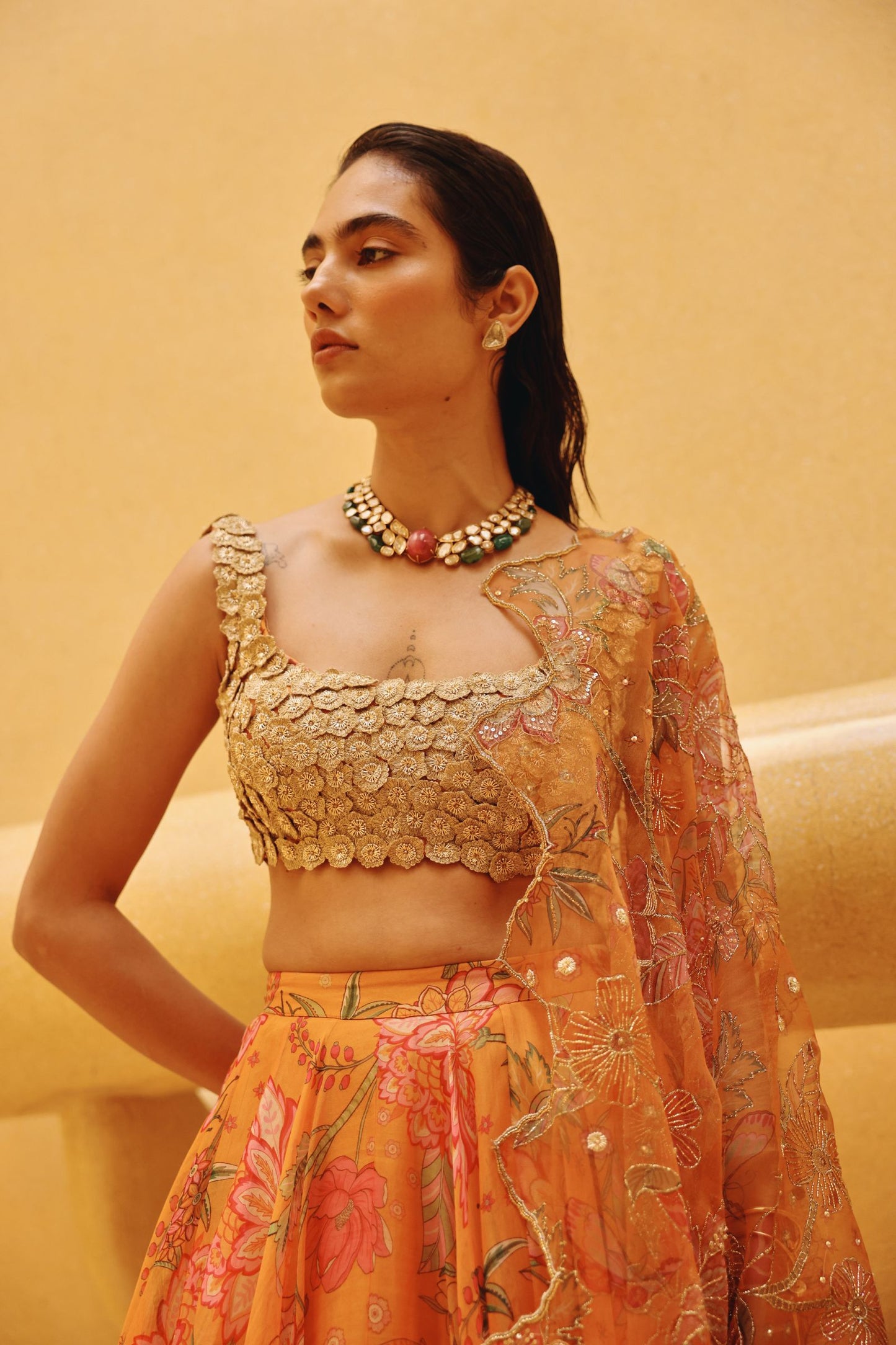 Meera lehenga set