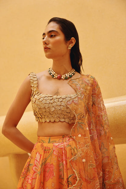 Meera lehenga set