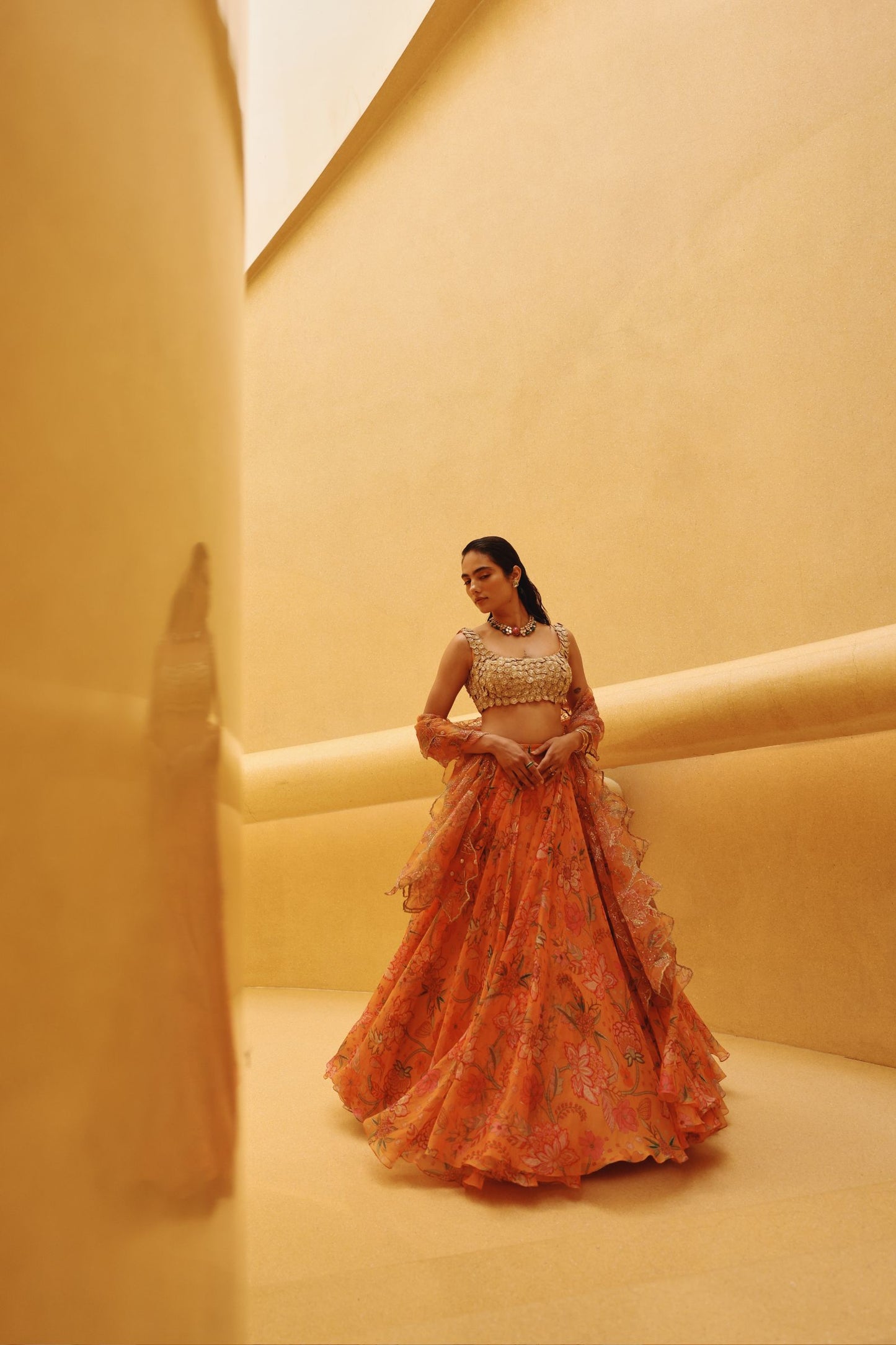 Meera lehenga set