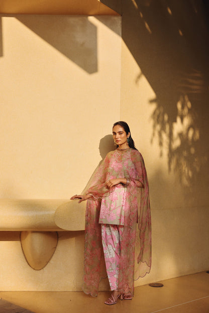Isa kurta with dupatta set