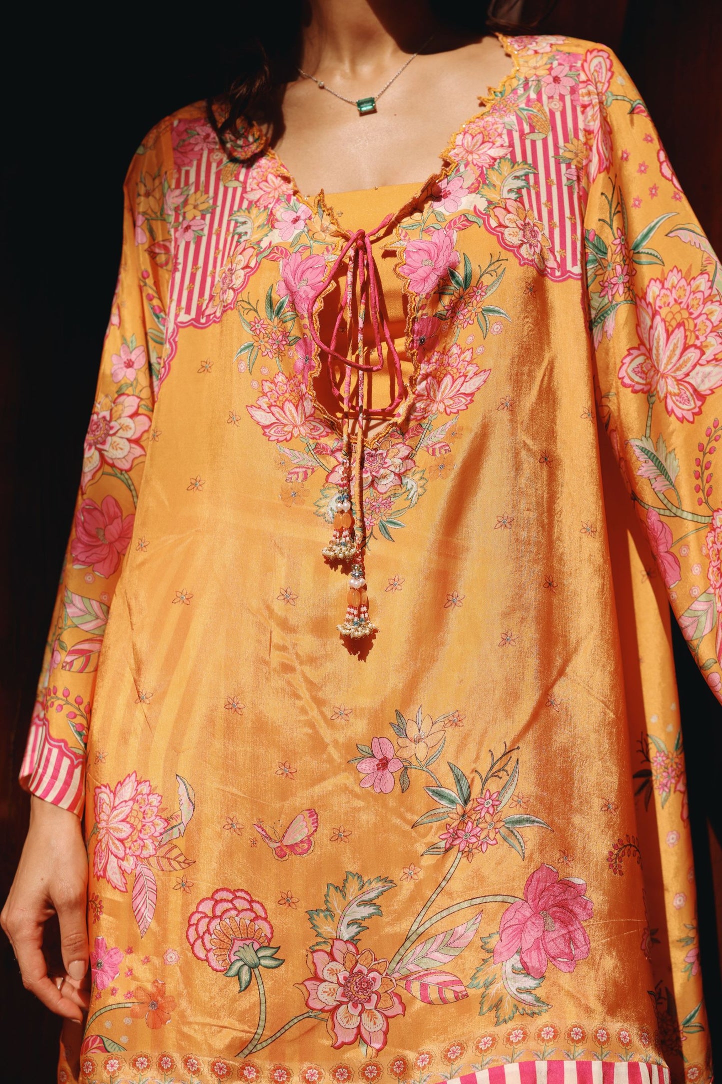 Alma kurta with dupatta set