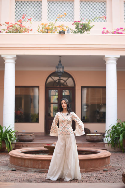 Suf ivory kalidaar set
